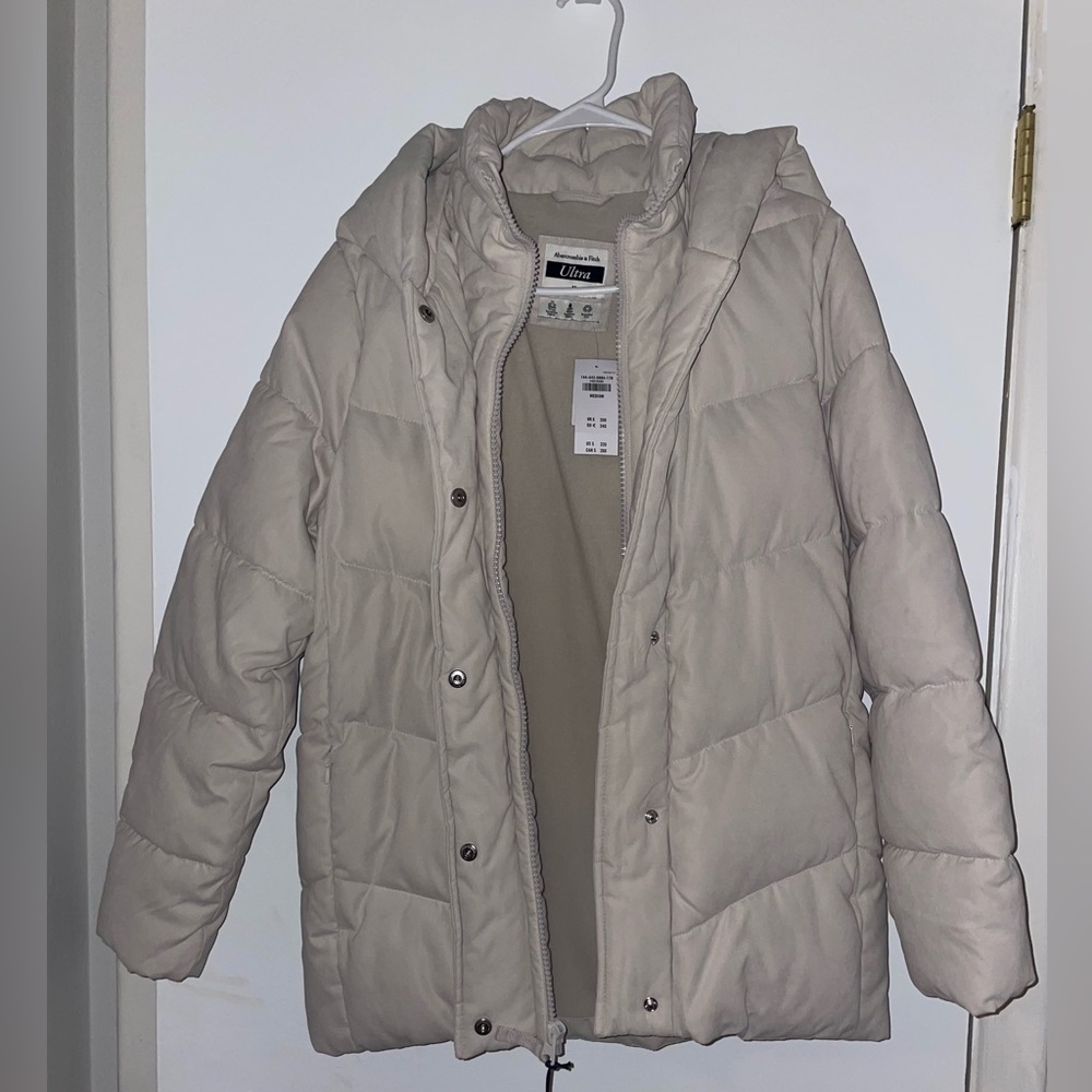 Abercrombie Ultra Mid-length Puffer Jacket